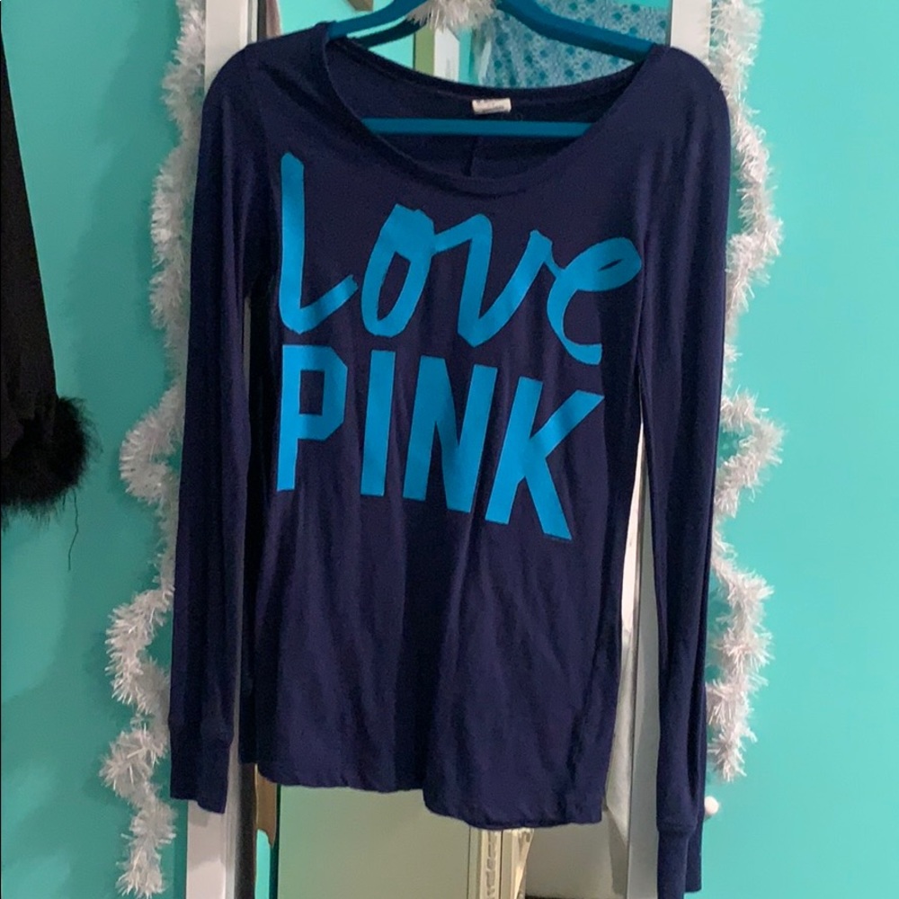 Navy tunic from pink